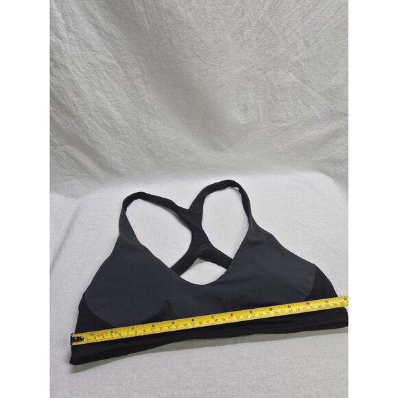 Lululemon Uncharted Waters TopDeep Coal / Black Size 8 A/B Cup- Read Information - Picture 4 of 12